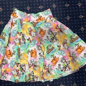 Sweet Petunia Disney Mickey and Minnie Women's Skirt size 6